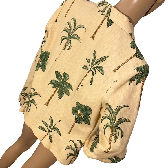 VINTAGE MAGGY LONDON PALM TREE BLAZER / SUIT JACKET  SZ 10 ๐ด - Picture 5 of 12